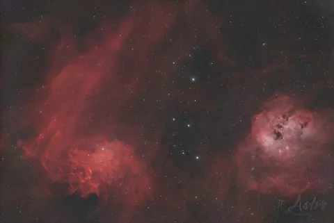 Flaming Star Nebula - IC 405